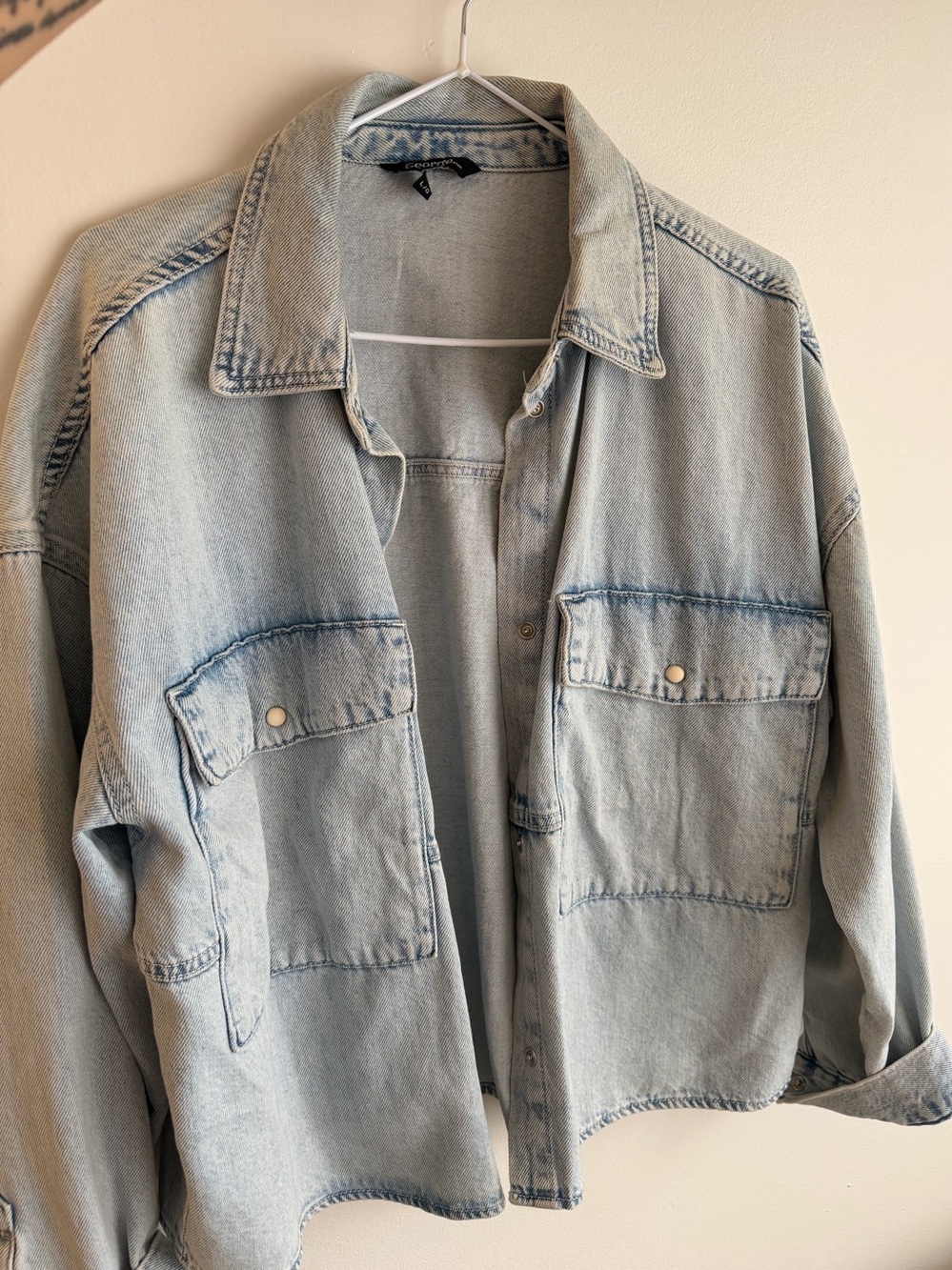 Light Wash Denim Jacket - Picture 2 of 2